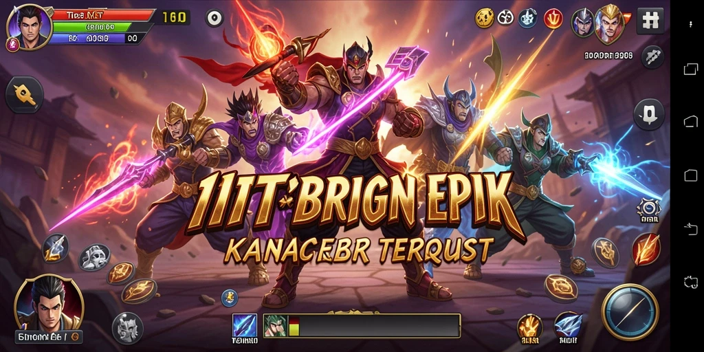 Screenshot gameplay 11TBET menampilkan aksi pertarungan yang intens.