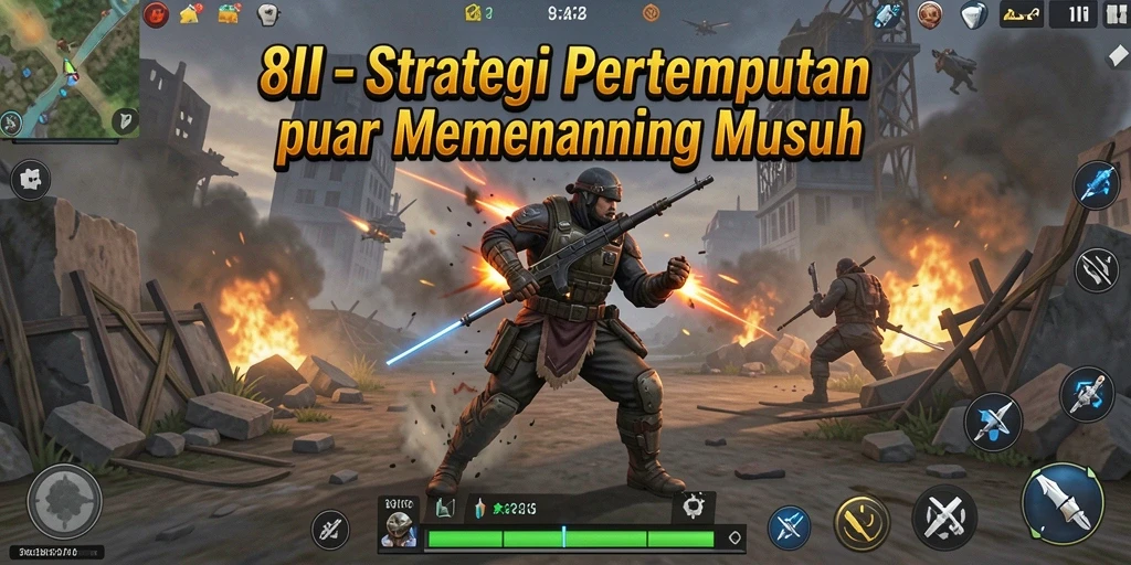 Tampilan gameplay strategis yang menarik dari 8II.