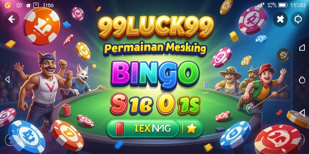 Tampilan gameplay menarik dari 99LUCK99 dengan berbagai tema Bingo.