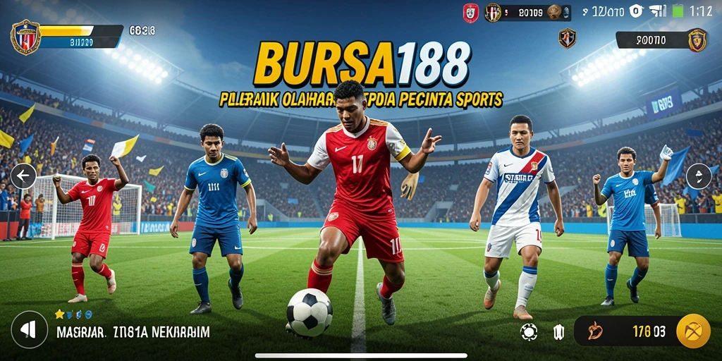 Tampilan gameplay BURSA188 yang seru dalam dunia olahraga.