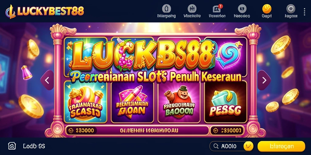 Menampilkan gameplay menarik dari LUCKYBEST88 dengan fitur Slot yang mengasyikkan.